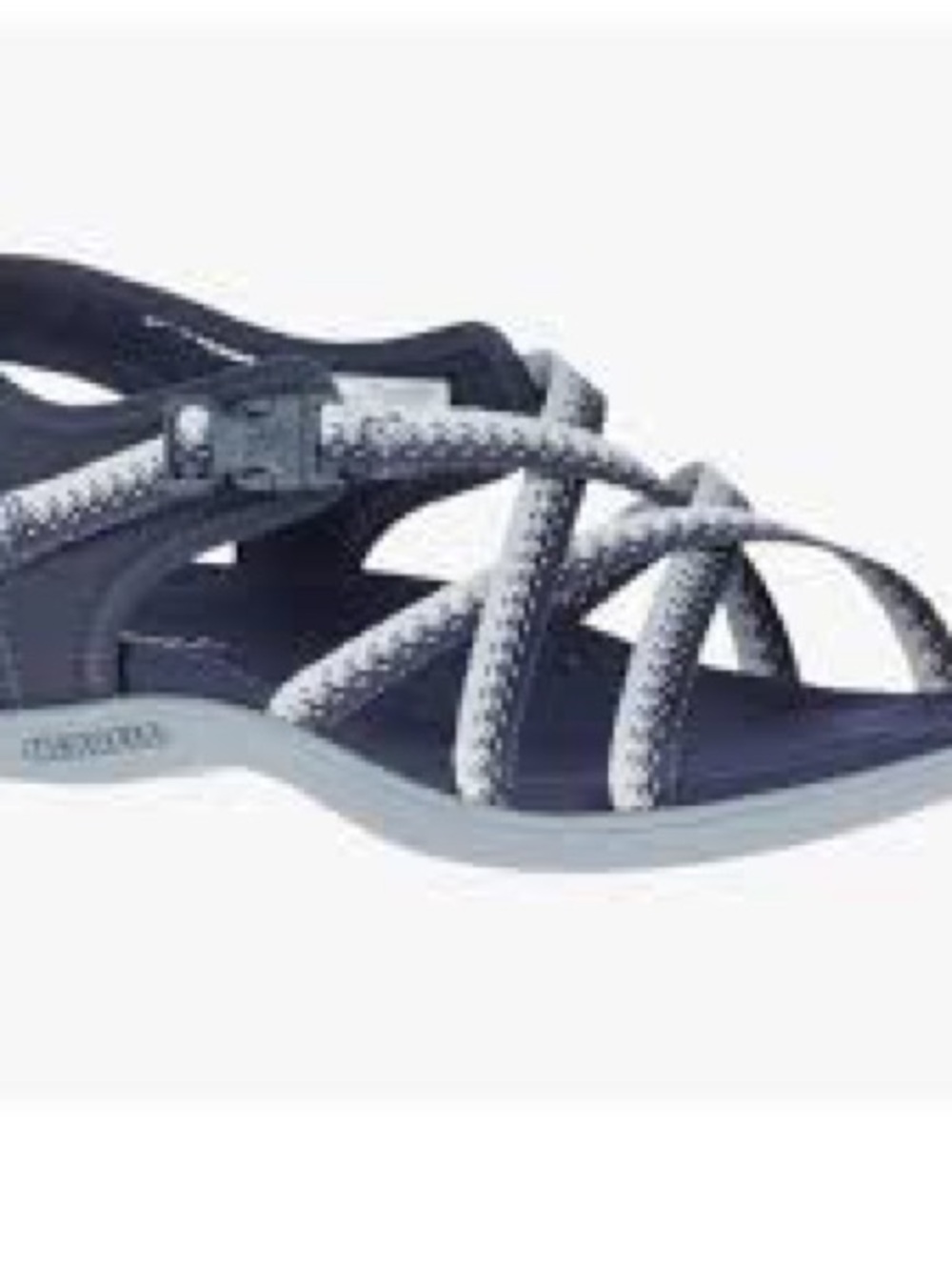 Merrell Women's Navy and Grey Sandals Air Cushion Memory Foam